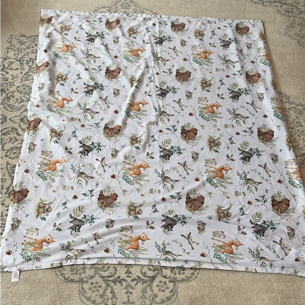 Charming Animal Print Bedding Blanket